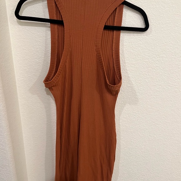 Forever 21 Rust Ribbed Knit Top - Picture 3 of 3